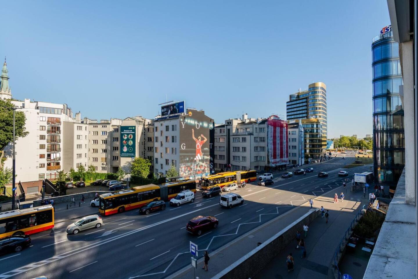 ורשה Sunbeam Studio City Centre Metro Politechnika מראה חיצוני תמונה