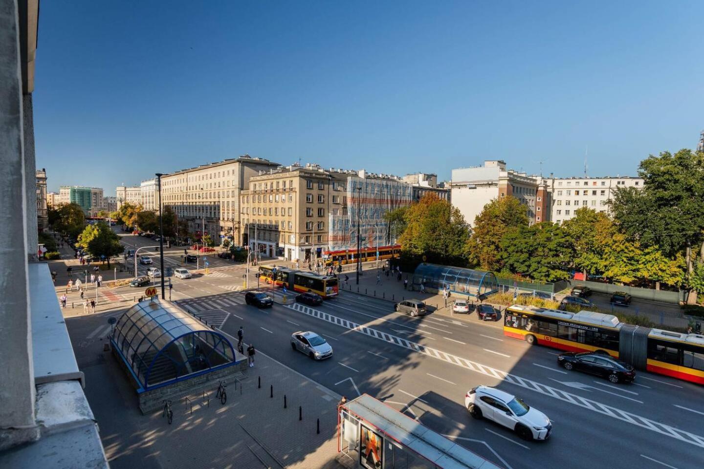 ורשה Sunbeam Studio City Centre Metro Politechnika מראה חיצוני תמונה